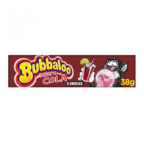 Bubbaloo cola bubble gum 38g