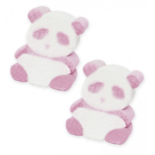 panda marshmallow soft sweets 100g fluffy panda shaped marshmallow candy soft foam sweets pack