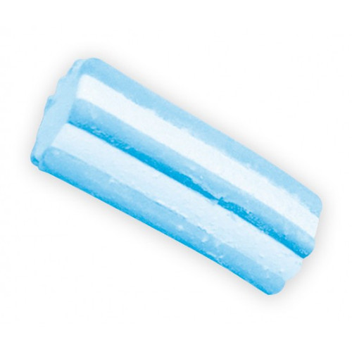 blue white twisted marshmallow ropes 100g fluffy swirl marshmallow soft sweets pack