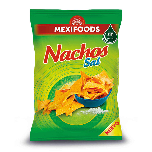 Mexifoods Tortilla Nachos with Salt 200 g large pack corn chips