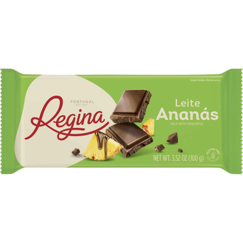 Regina milk chocolate pineapple 100g fruity chocolate tablet Chocolate Tablets and Slabs