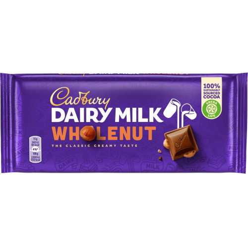 Cadbury Dairy Milk hazelnut milk chocolate tablet 120g