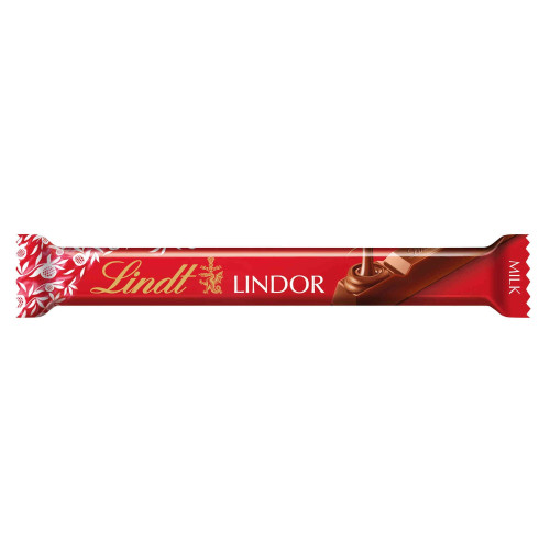 Lindt Lindor Milk Chocolate Stick 38g creamy filled chocolate bar Chocolate and Snack Bars