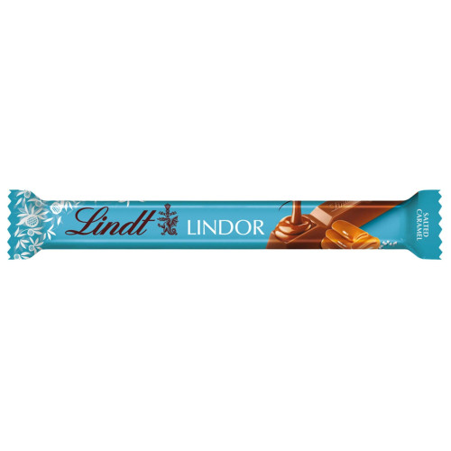 Lindt Milk Chocolate Salted Caramel Bar 38g filled chocolate bar caramel chocolate Chocolate Bars