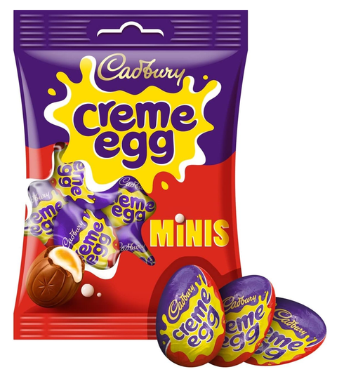 Cadbury Creme Egg Minis 78 g milk chocolate mini eggs with fondant centre Easter Chocolates Chocolate and Snack Bars and Nougat Festive South African Products