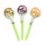 funky swirl lollipops 10 units colourful spiral candy suckers novelty sweets