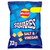walkers squares salt and vinegar crisps 72g crunchy square potato chips tangy flavour