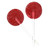 Cerdan cherry lollipops pack of 10 round lollipops classic candy sweets
