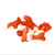 Shiny gummy bones by weight glossy fruity gummy sweets pick and mix