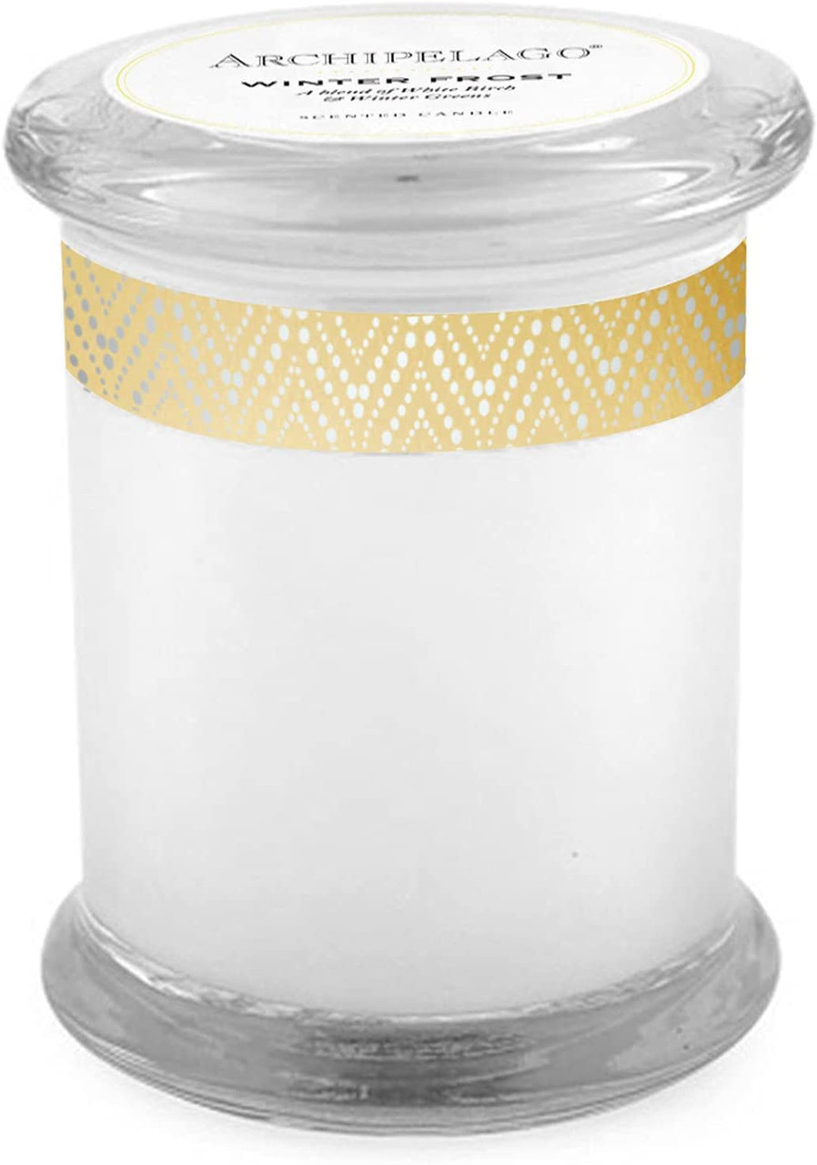Lemmongrass Frosted Jar Candle by Archipelago