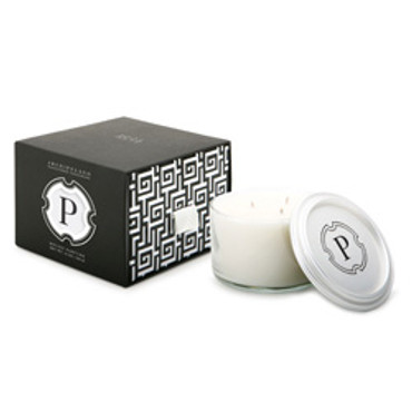 Archipelago 1834 Monogram Soy Candle With Lid - Letter P