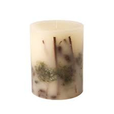 Rosy Rings Forest Botanical 4.5 x 5.5 Pillar Candle