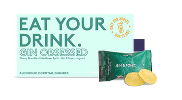 Smith & Sinclair Gin Obsessed Alcoholic Cocktail Gummies