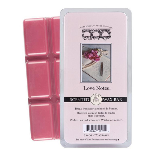 Bridgewater Candle Scented Wax Bar - Love Notes