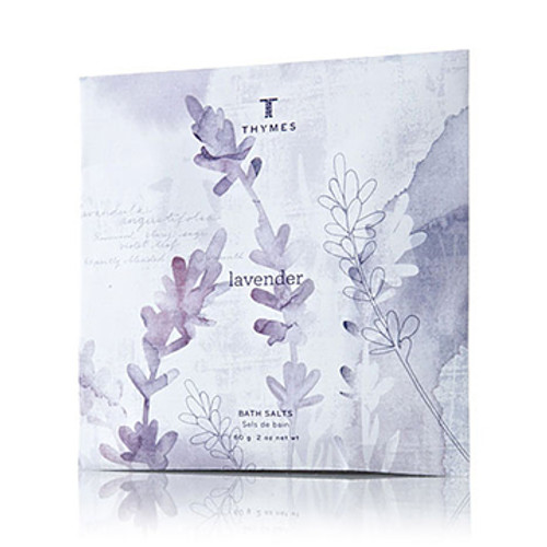 Thymes Lavender Collection Bath Salts Envelope