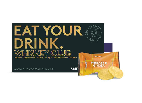Smith & Sinclair Whiskey Club Alcoholic Cocktail Gummies
