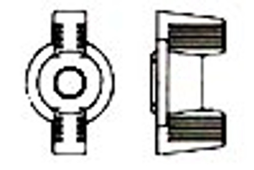 Nylon Deco Wing Nuts