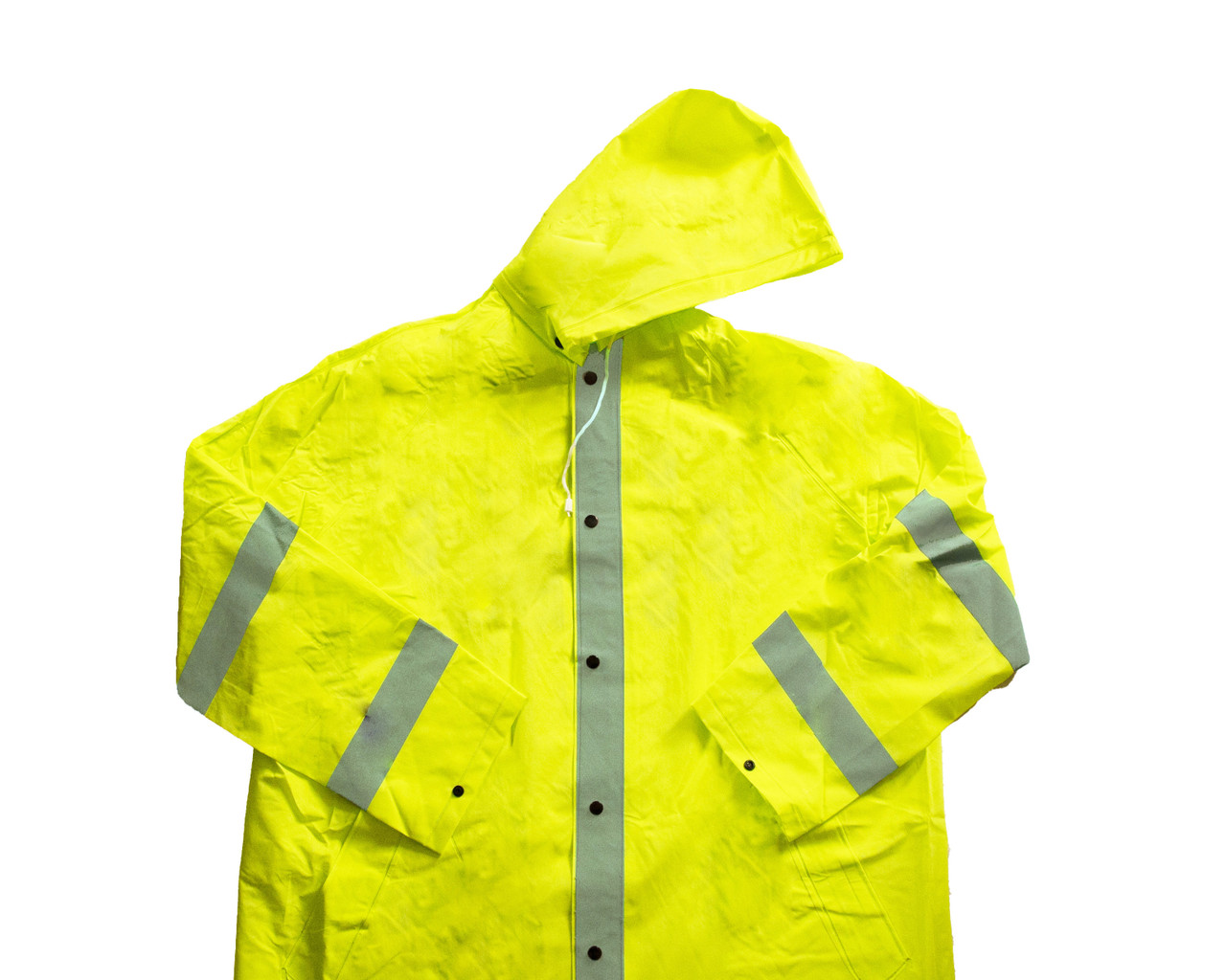 Neese Econo-Viz 1870C Non-ANSI Hi Vis Full Length Raincoat with