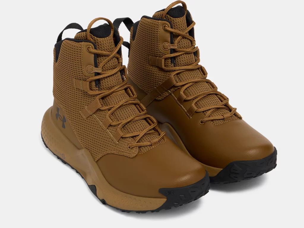 Steel Toe Under Armour Coyote Brown Military Boots UA Loadout1