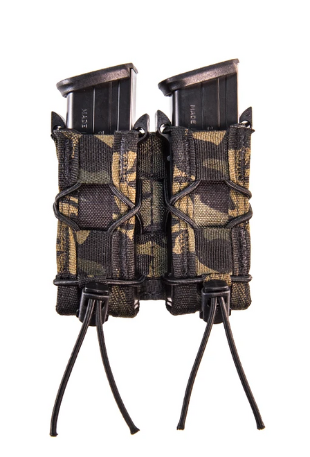 HIGH SPEED GEAR DOUBLE PISTOL TACO ADAPTABLE BELT MOUNT (ABM) MULTICAM BLACK