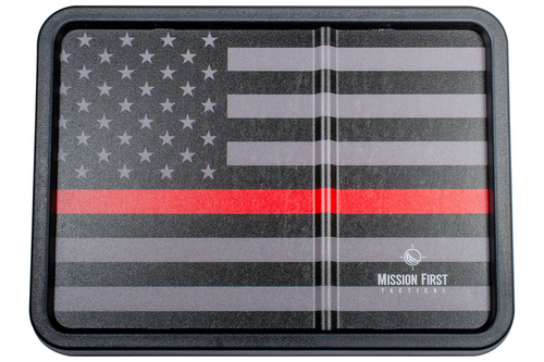 MISSION FIRST TACTICAL RED LINE AMERICAN FLAG DUMP TRAY