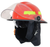 PACIFIC HELMETS F6H STRUCTURAL FIREFIGHTING HELMET - OTEP & CLEAR EXTERNAL 4-INCH VISOR