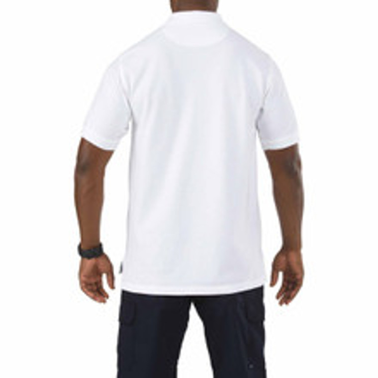 5.11 Professional Short Sleeve Polo, White