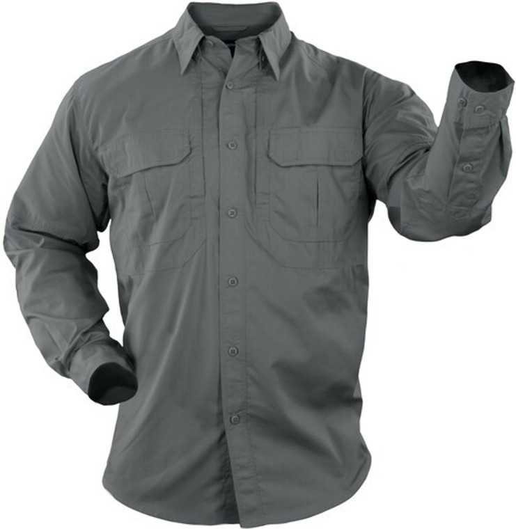 Men's Taclite Pro Long Sleeve Shirt, Charcoal