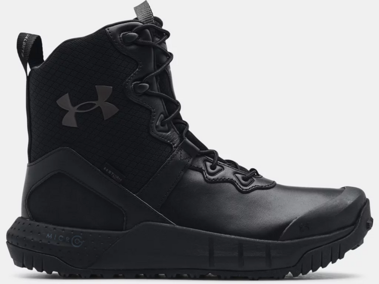 Men's UA Micro G® Valsetz Trek Mid Leather Waterproof Tactical Boots |  Under Armour