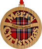 Custom Merry Christmas Bauble | X01C