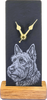 Scottie Dog Slate Mantel Clock | SOC83
