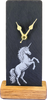 Unicorn Slate Mantel Clock | SOC93