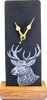 Stag Slate Mantel Clock | SOC23