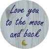 Moon & Back Magnet | MG13 (10 Pack)