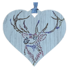 Stag Hanging Heart | PH02 (6 Pack)