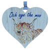 Och Aye The Moo Hanging Heart | PH16 (6 Pack)