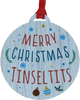 Merry Christmas Tinseltits Hanger (6 Pack) | PX22