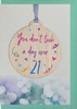 Day Over 21 Card with Gift | AF02 (5 Pack)