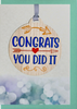 Congrats Card with Gift | AL04 (5 Pack)