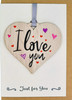 I Love You Card with Gift | AW02 (5 Pack)