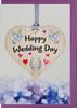 Happy Wedding Day Card with Gift | AW04 (5 Pack)