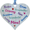 Granny Amazing Hanging Heart | PH22 (6 Pack)