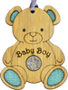 Teddy Bear Lucky Sixpence | LS05-07M