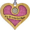 My Wonderful Mum - Heart Lucky Sixpence | LS71M