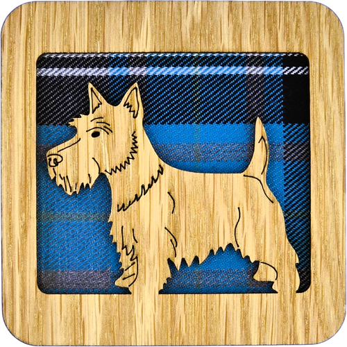 Scottie Dog Square Coaster | LCR91