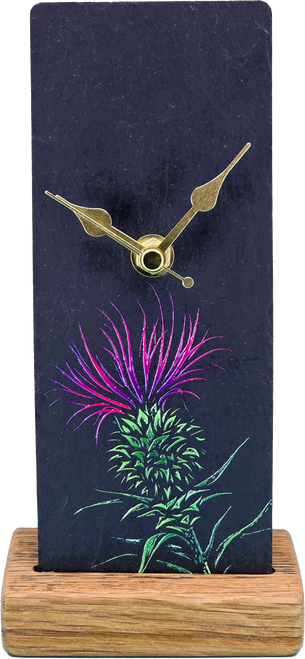 Thistle Slate Mantel Clock | SOC33-DC