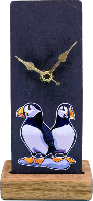 Puffin Slate Mantel Clock | SOC63-DC