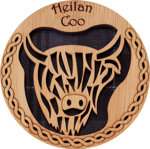 Heilan Coo Round Coaster | LCR06