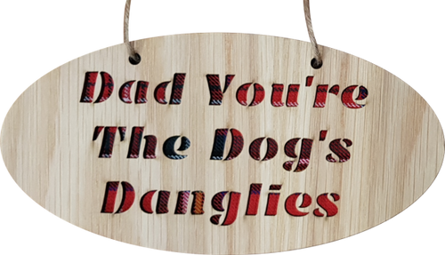 Dogs Danglies Hanging Plaque | LH17