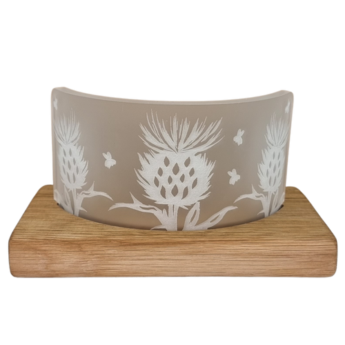 Small Thistles Tea-Light Holder | T08